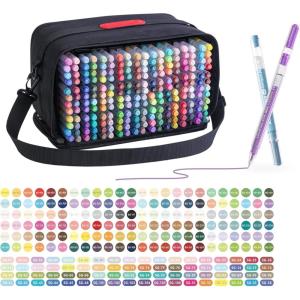 image:imageDdaowanx Colored Acrylic Gel Pens1mm Medium Point Acrylic Paint Pens Set for Drawing Coloring Note Taking DIY and Art Crafts Supplies 90 Colors216 Colors