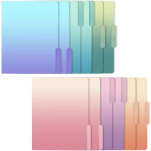 image:imageDdaowanx Decorative File Folders Cute Colored File FolderLetter Size File Folders for Documents13Cut Tabs9 x 115 Inchesfor OfficeSchoolHome 12 MarbleGradient