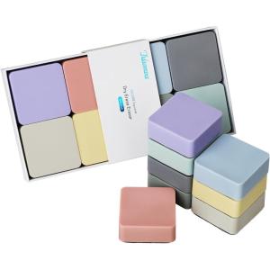 image:imageDdaowanx Dry Erase Erasers 2x2Soft Grip Magnetic Mini Eraser for Refrigerator WhiteboardClassroom Teacher Supplies8 PackBlack16 Pack 8 Color