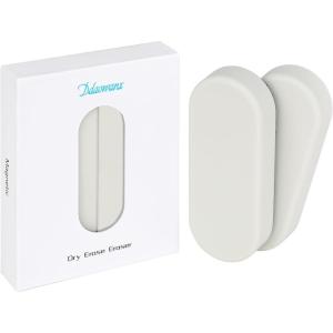 image:imageDdaowanx Dry Erase Erasers Magnetic Whiteboard Eraser Classroom Must Haves for Students Teachers School Supplies 2 Pack Black2 Pack  White