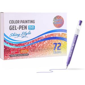 image:imageDdaowanx Glitter Gel Pens Metallic Glitter Pens for Adult Coloring Books Journaling Drawing amp DIY Crafts Teen Girl Gifts Trendy Stuff ArtampScrapbook Supplies 16 ColorsDazzle Glitter72 ColorsGlitter