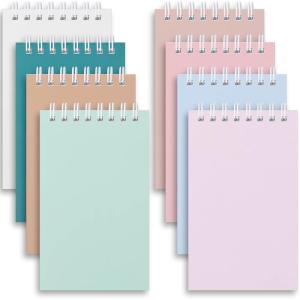 image:imageDdaowanx Small Notebooks3x5 Pocket Spiral Notepads With Lined Pages  The Perfect Little Mini Notebook to Stay Organized and Boost Productivity at Work or School 8 Cute ColorsCute Colors